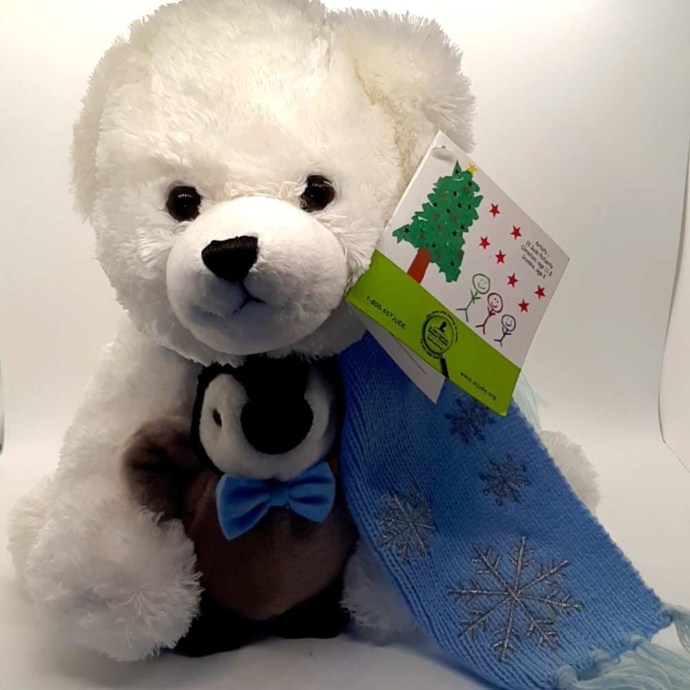Bearington Toby & Tux St Jude stuffed toy